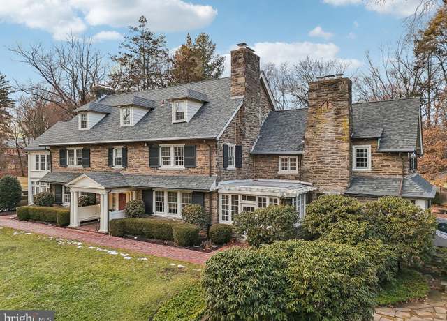 Property at 1515 Cherry Ln, Jenkintown, PA 19046, 6 beds, 5.5 baths