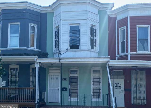 Property at 1923 N Longwood St N, Baltimore, MD 21216, 3 beds, 1 bath