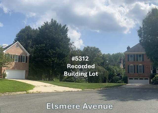 Property at 5312 Elsmere Ave, Bethesda, MD 20814