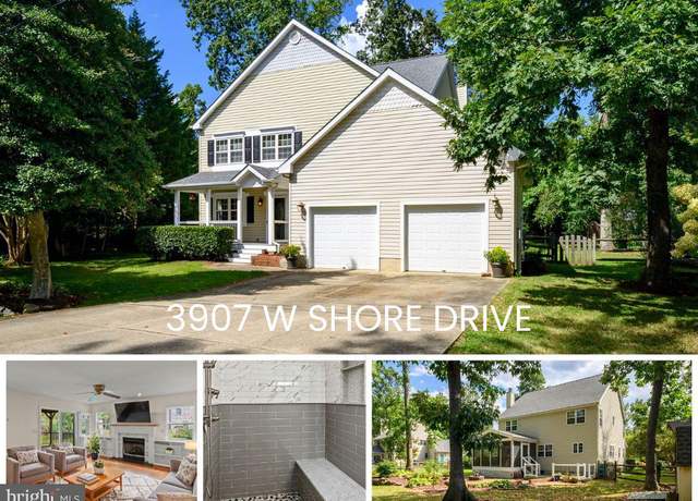 Property at 3907 W Shore Dr, Edgewater, MD 21037, 4 beds, 2.5 baths