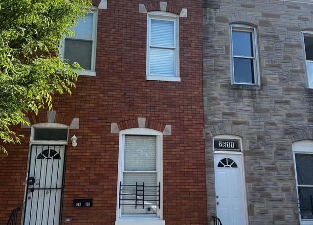 Property at 2609 W Fayette St, Baltimore, MD 21223, 3 beds, 1.5 baths