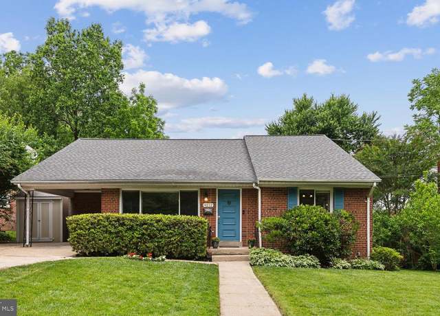 Property at 9212 E Parkhill Dr, Bethesda, MD 20814, 4 beds, 2.5 baths