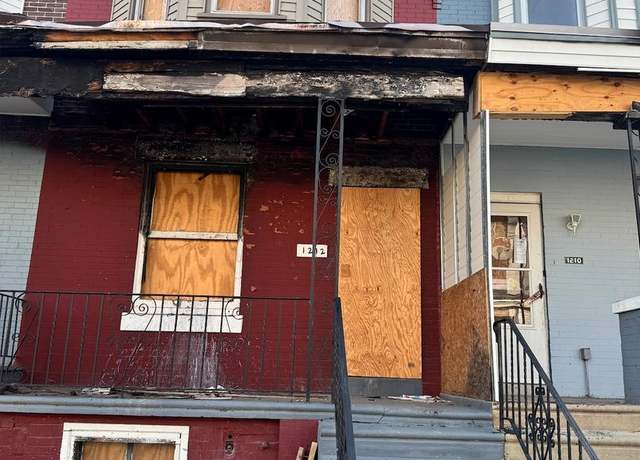 Property at 1212 S Ruby St, Philadelphia, PA 19143, 3 beds, 1 bath
