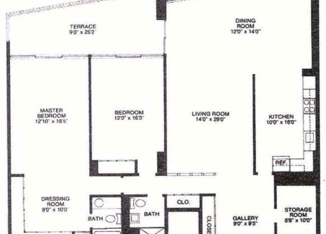 Property at 2401 Pennsylvania Ave Unit 9B34, Philadelphia, PA 19130, 2 beds, 2 baths