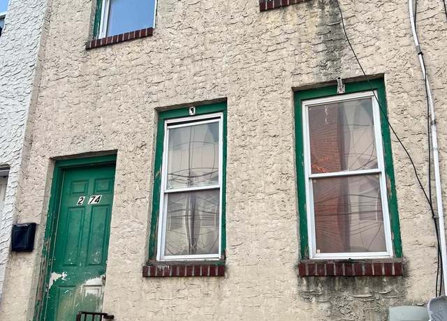 Property at 2074 E Letterly St, Philadelphia, PA 19125, 3 beds, 1 bath