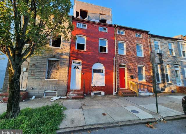 Property at 1121 W Lombard St, Baltimore, MD 21223, 3 beds, 1 bath