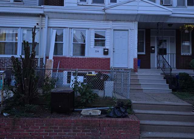 Property at 554 E Carver St, Philadelphia, PA 19120, 3 beds, 1 bath