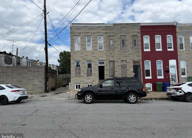 Property at 601 S Bentalou St, Baltimore, MD 21223, 3 beds, 1.5 baths