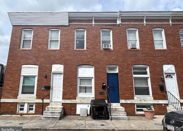 Property at 802 N Glover St, Baltimore, MD 21205, 2 beds, 1 bath