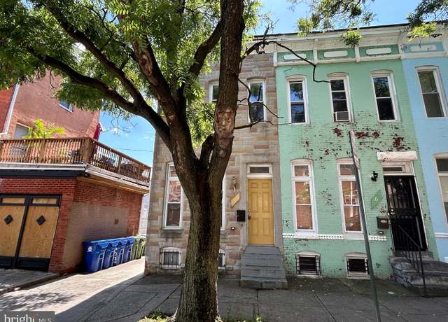 Property at 701 Baker St, Baltimore, MD 21217, 2 beds, 1 bath