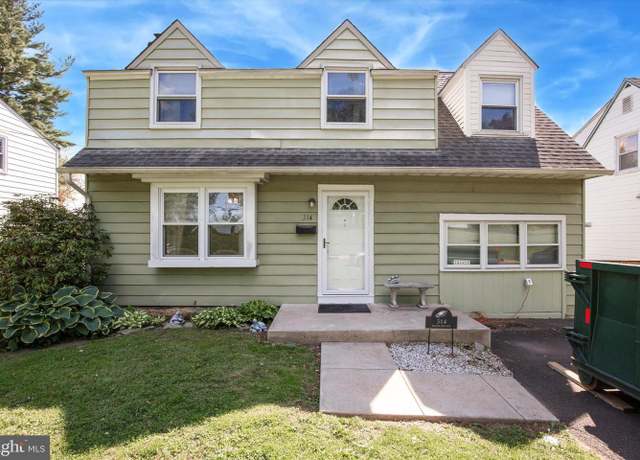 Property at 314 Woodlawn Ave, Willow Grove, PA 19090, 3 beds, 2.5 baths
