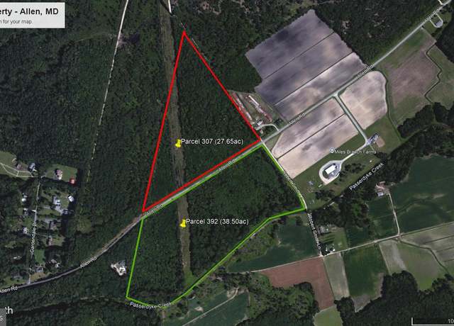 Property at 0 Allen East Side Of Rd, Eden, MD 21822