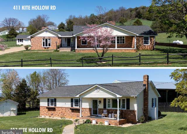 Property at 407 & 411 Kite Hollow Rd, Stanley, VA 22851, 5 beds, 3 baths