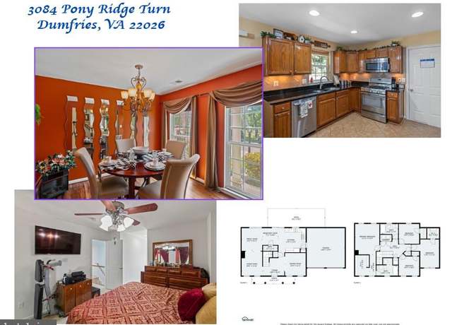 Property at 3084 Pony Ridge Turn, Dumfries, VA 22026, 4 beds, 2.5 baths