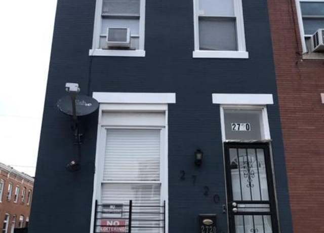 Property at 2720 E Monument St, Baltimore, MD 21205, 4 beds, 3 baths