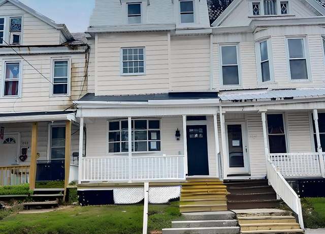 Property at 1325 W Norwegian St, Pottsville, PA 17901, 5 beds, 1.5 baths