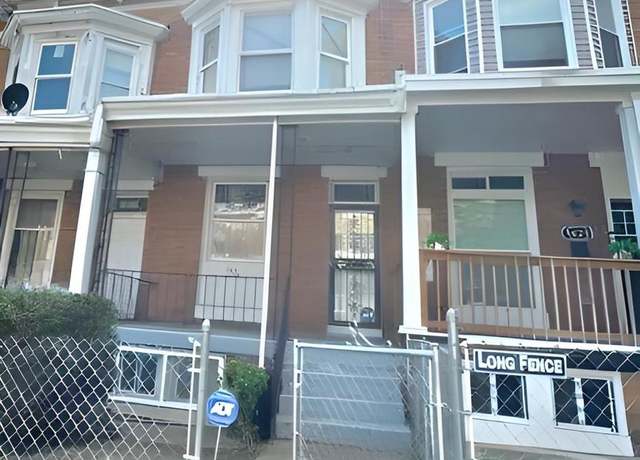 Property at 1626 N Ashburton St, Baltimore, MD 21216, 3 beds, 1 bath