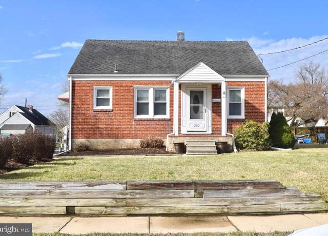 Property at 200 Liston Ave, Wilmington, DE 19804, 4 beds, 1.5 baths