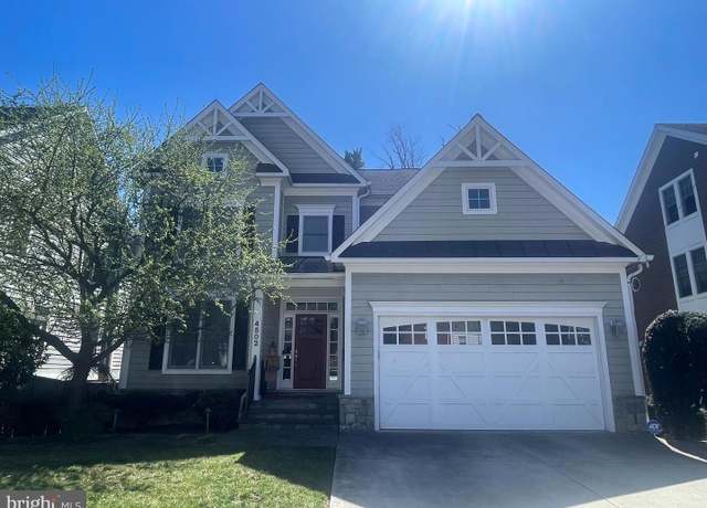 Property at 4502 Maple Ave, Bethesda, MD 20814, 7 beds, 5.5 baths