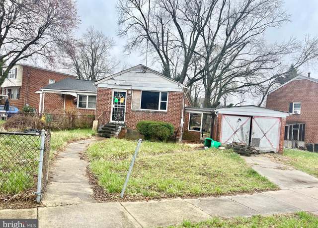 Property at 2215 Afton St, Temple Hills, MD 20748, 4 beds, 2 baths