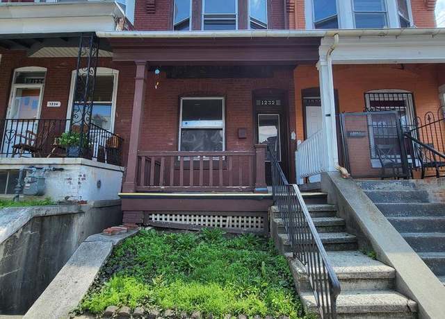 Property at 1232 Douglass St, Reading, PA 19604, 4 beds, 1.5 baths