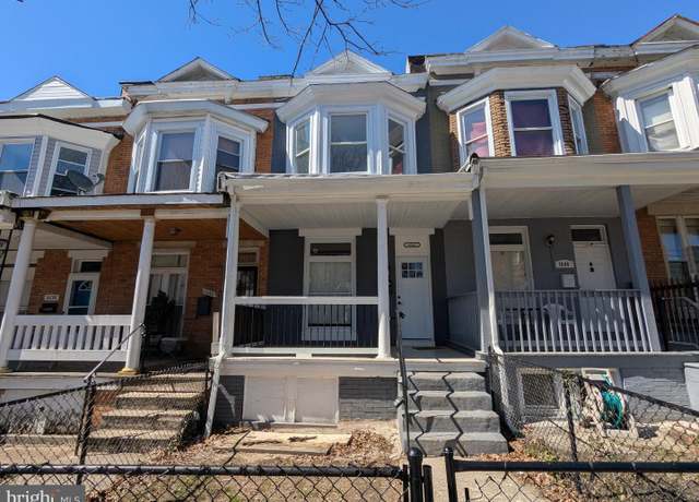 Property at 1642 Ashburton St, Baltimore, MD 21216, 3 beds, 1 bath