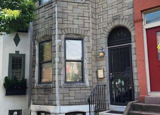 Property at 1706 Christian St, Philadelphia, PA 19146, 4 beds, 1.5 baths