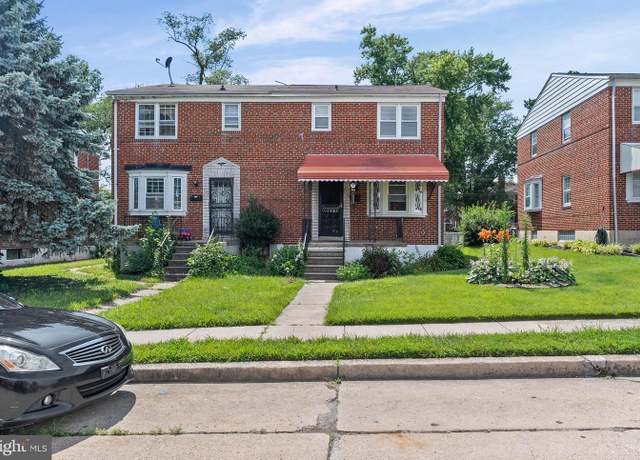 Property at 6210 Pilgrim Rd, Baltimore, MD 21214, 3 beds, 1.5 baths