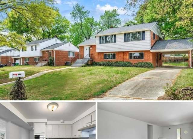 Property at 7107 Sheffield Dr, Temple Hills, MD 20748, 4 beds, 2 baths