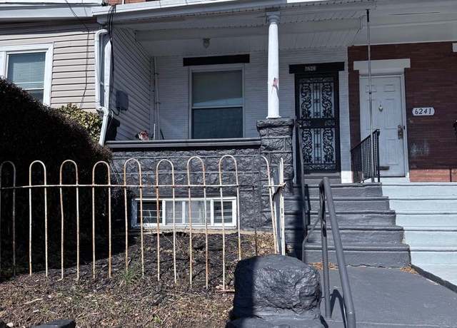 Property at 6243 Vine St, Philadelphia, PA 19139, 4 beds, 1.5 baths