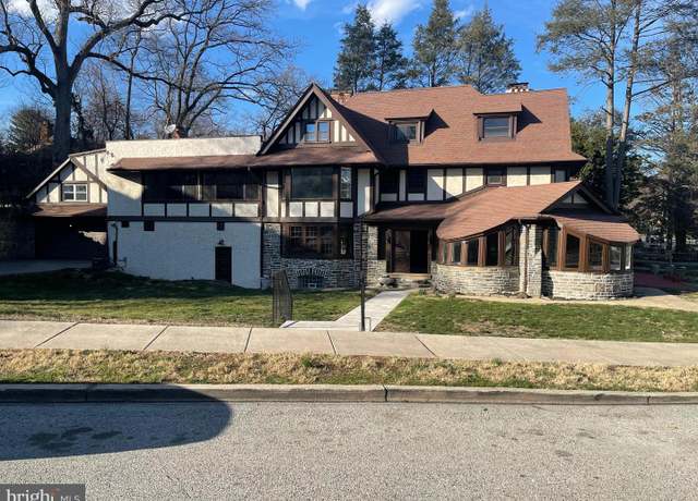 Property at 6640 Lincoln Dr, Philadelphia, PA 19119, 6 beds, 4.5 baths