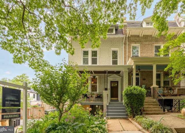 Property at 209 Taylor St NW, Washington, DC 20011, 3 beds, 3.5 baths