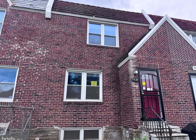 Property at 7638 Thouron Ave, Philadelphia, PA 19150, 3 beds, 2 baths