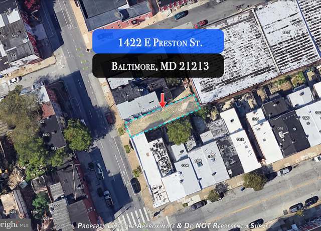 Property at 1422 E Preston St E, Baltimore, MD 21213