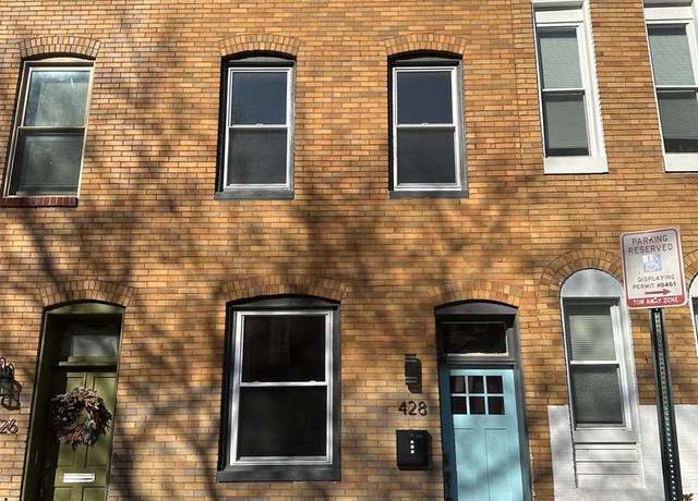 Property at 428 E Lanvale St, Baltimore, MD 21202, 3 beds, 2.5 baths