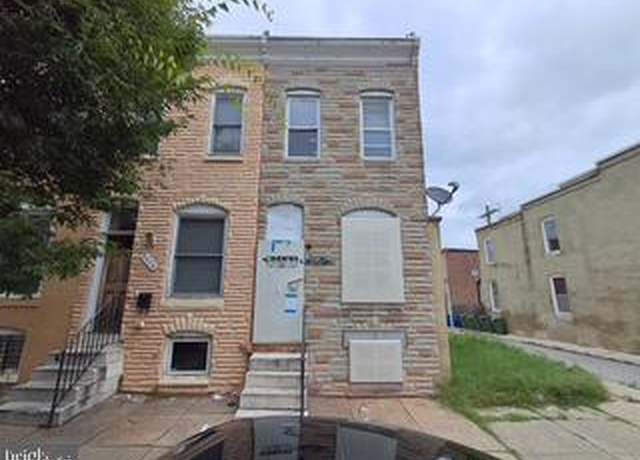 Property at 2422 Jefferson St, Baltimore, MD 21205, 2 beds, 1 bath