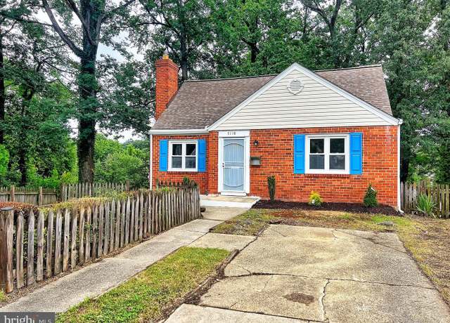 Property at 7118 Foster St, District Heights, MD 20747, 4 beds, 2 baths