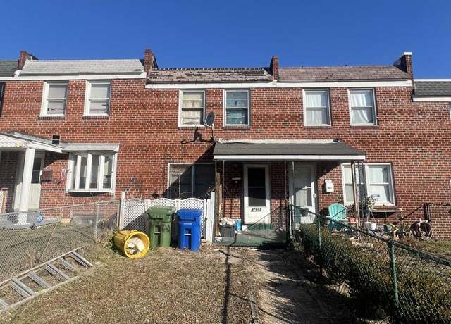 Property at 1422 Locust St, Baltimore City, MD 21226, 3 beds, 1 bath