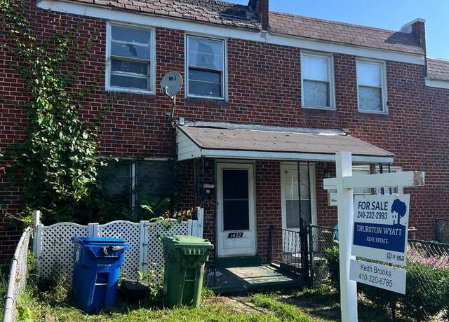 Property at 1422 Locust St, Baltimore City, MD 21226, 3 beds, 1 bath