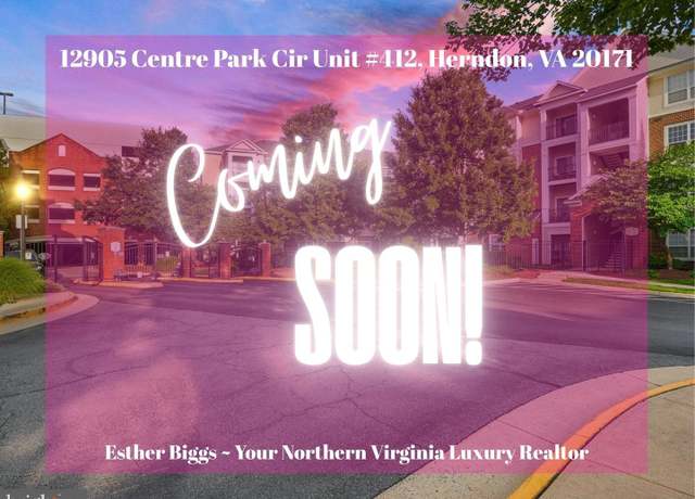 Property at 12905 Centre Park Cir #412, Herndon, VA 20171, 2 beds, 2 baths