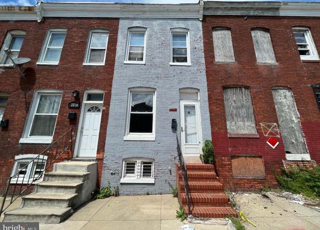 Property at 2234 Booth St, Baltimore, MD 21223, 3 beds, 1 bath