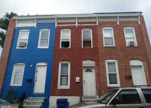 Property at 1606 N Durham St, Baltimore, MD 21213, 2 beds, 1 bath