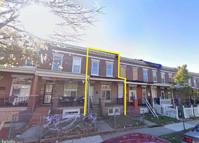 Property at 1747 Montpelier St, Baltimore, MD 21218