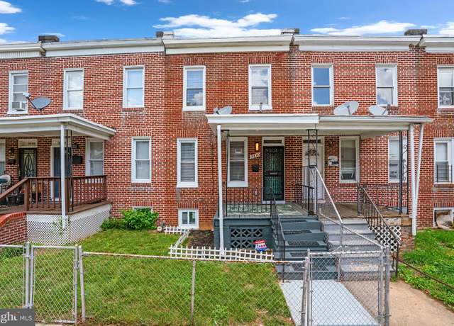 Property at 3430 Elmley Ave, Baltimore, MD 21213, 3 beds, 1 bath