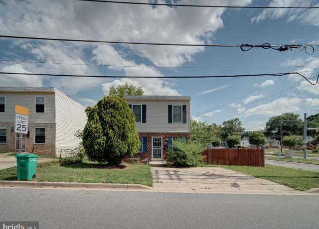 Property at 5801 Crown St, Capitol Heights, MD 20743, 4 beds, 1.5 baths