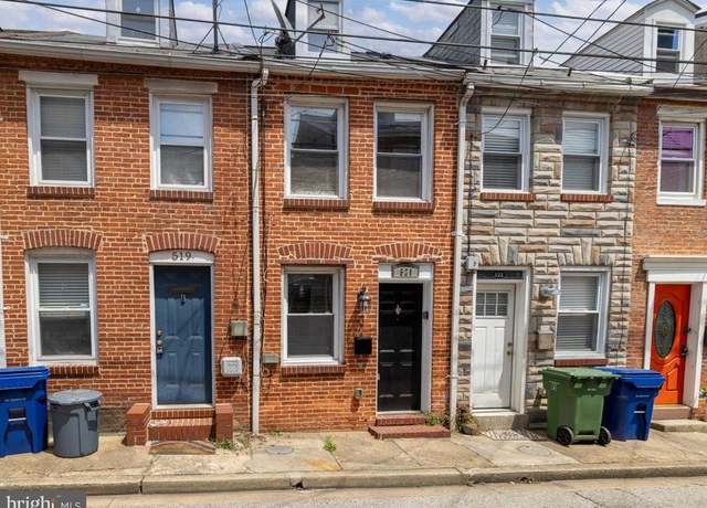 Property at 521 S Chapel St, Baltimore, MD 21231, 2 beds, 1.5 baths