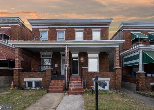 Property at 605 N Bentalou St, Baltimore, MD 21216, 4 beds, 3.5 baths