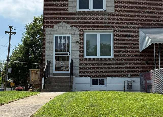 Property at 400 Pine St, Glenolden, PA 19036, 3 beds, 1 bath