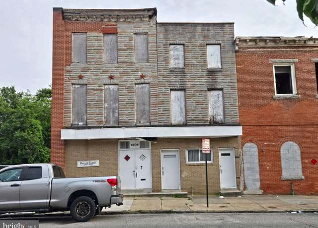 Property at 1405 Presstman St, Baltimore, MD 21217, 1 bath