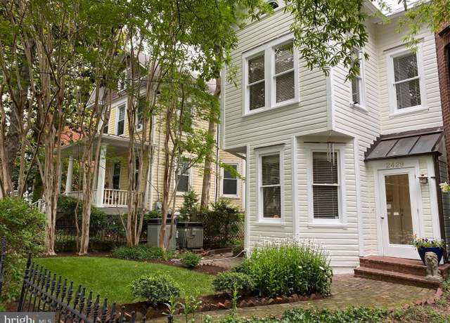 Property at 2429 Tunlaw Rd NW, Washington, DC 20007, 4 beds, 2.5 baths